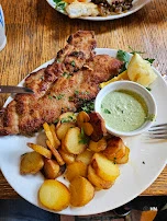 Frankfurter Schnitzel Mit Grüner Sauce Béarnaise